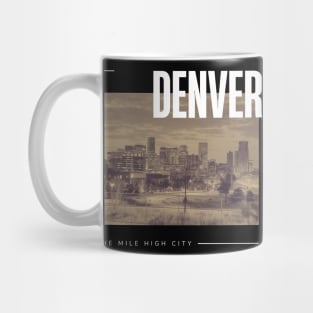 Denver cityscape Mug